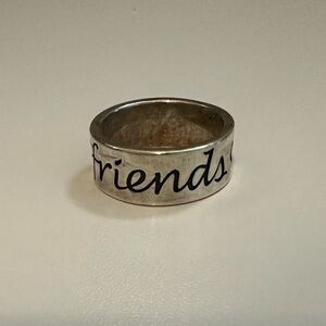James Avery Friends Forever Ring - Size 7